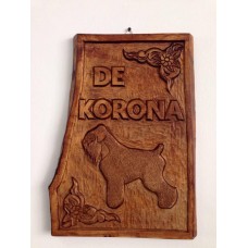 Black Russian Terrier Carving